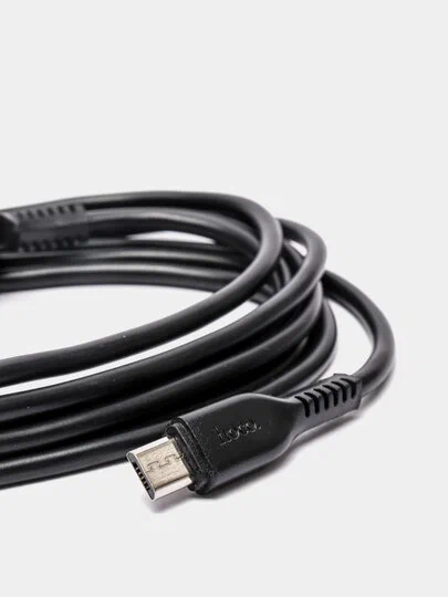 картинка Кабель USB micro HOCO X20, 3м., ЧЕРНЫЙ от магазина МегаБайт