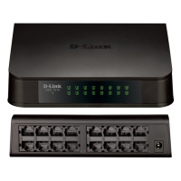 картинка Коммутатор D-Link DES-1016A, 16 портов, 16 10/100M RJ45 ports, неуправляемый. от магазина МегаБайт