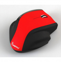картинка Мышь беспроводная SmartBuy 613AG (USB), ЧЕРНЫЙ/КРАСНЫЙ от магазина МегаБайт