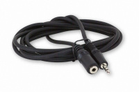 картинка Кабель-удлинитель 3.5 Jack (M) - 3.5 Jack (F) CABLEXPERT, аудио, в пакете, 5м.,  ЧЕРНЫЙ от магазина МегаБайт