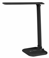 картинка Светильник светодиодный ЭРА NLED-462-10W-BK, 10W, настольный, 3-х шаговый диммер, ЧЕРНЫЙ от магазина МегаБайт