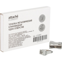 картинка Точилка ATTACHE, металлическая клиновидная, 1 отверствие от магазина МегаБайт