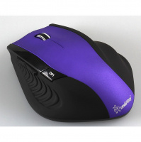 картинка Мышь беспроводная SmartBuy 613AG (USB), ЧЕРНЫЙ/ФИОЛЕТ от магазина МегаБайт