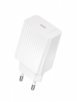 картинка Адаптер сетевой BOROFONE BAS73A, Type-C, QC3.0, 20W, БЕЛЫЙ от магазина МегаБайт