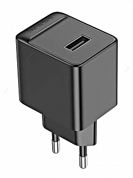 картинка Адаптер сетевой BOROFONE BAS11A, cила тока 2.1А, 10.5W, USB порт, БЕЛЫЙ от магазина МегаБайт